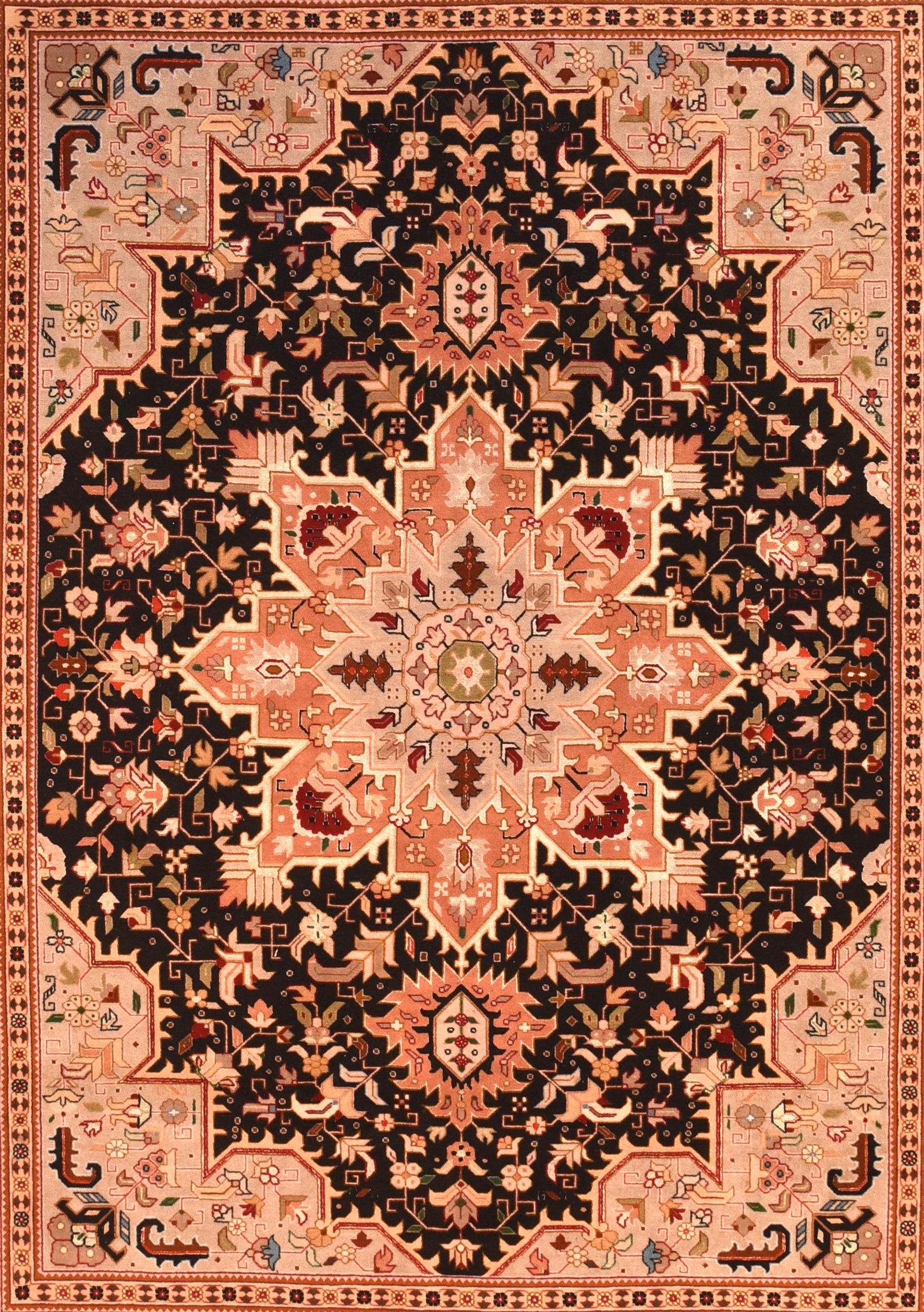 Excellent Persian Tabriz Area Rug