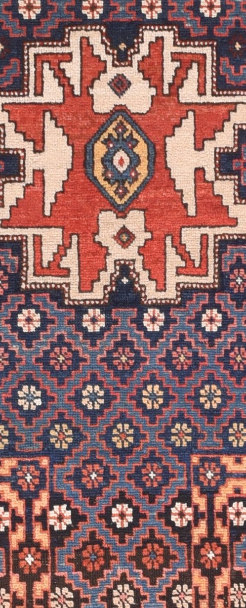 Antique Shirvan Caucasian Russian Area Rug