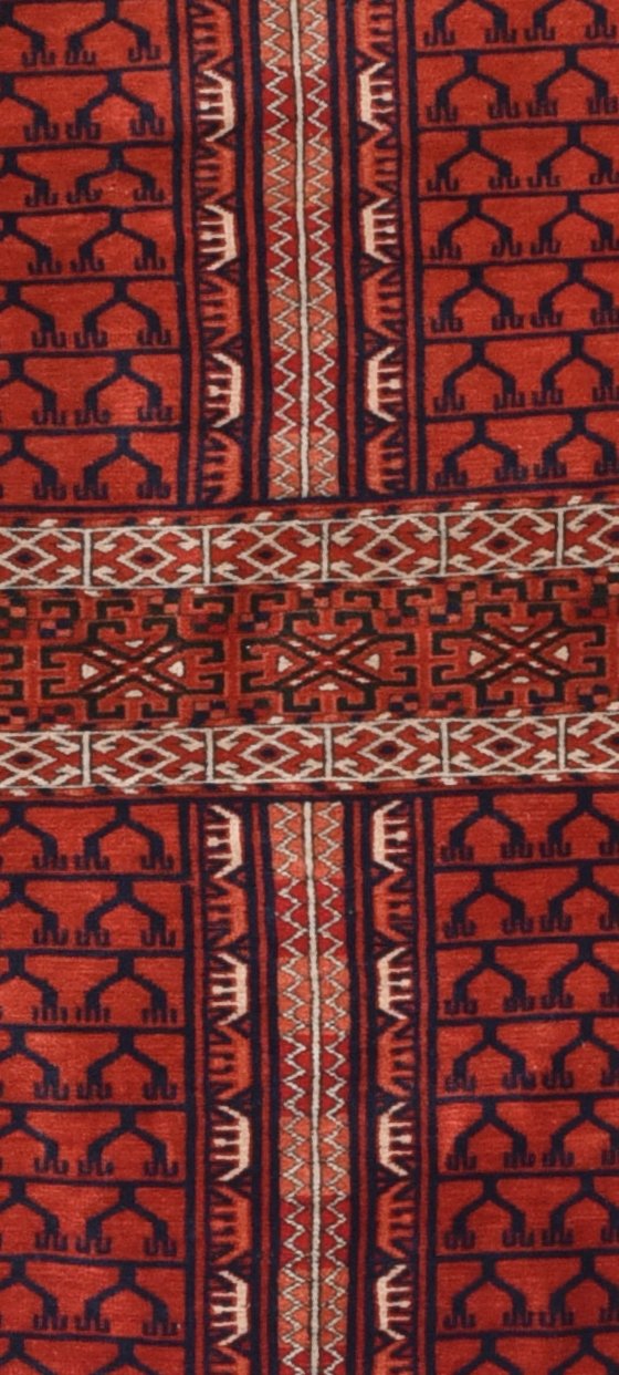 Fine Antique Kachli Bukhara Rug