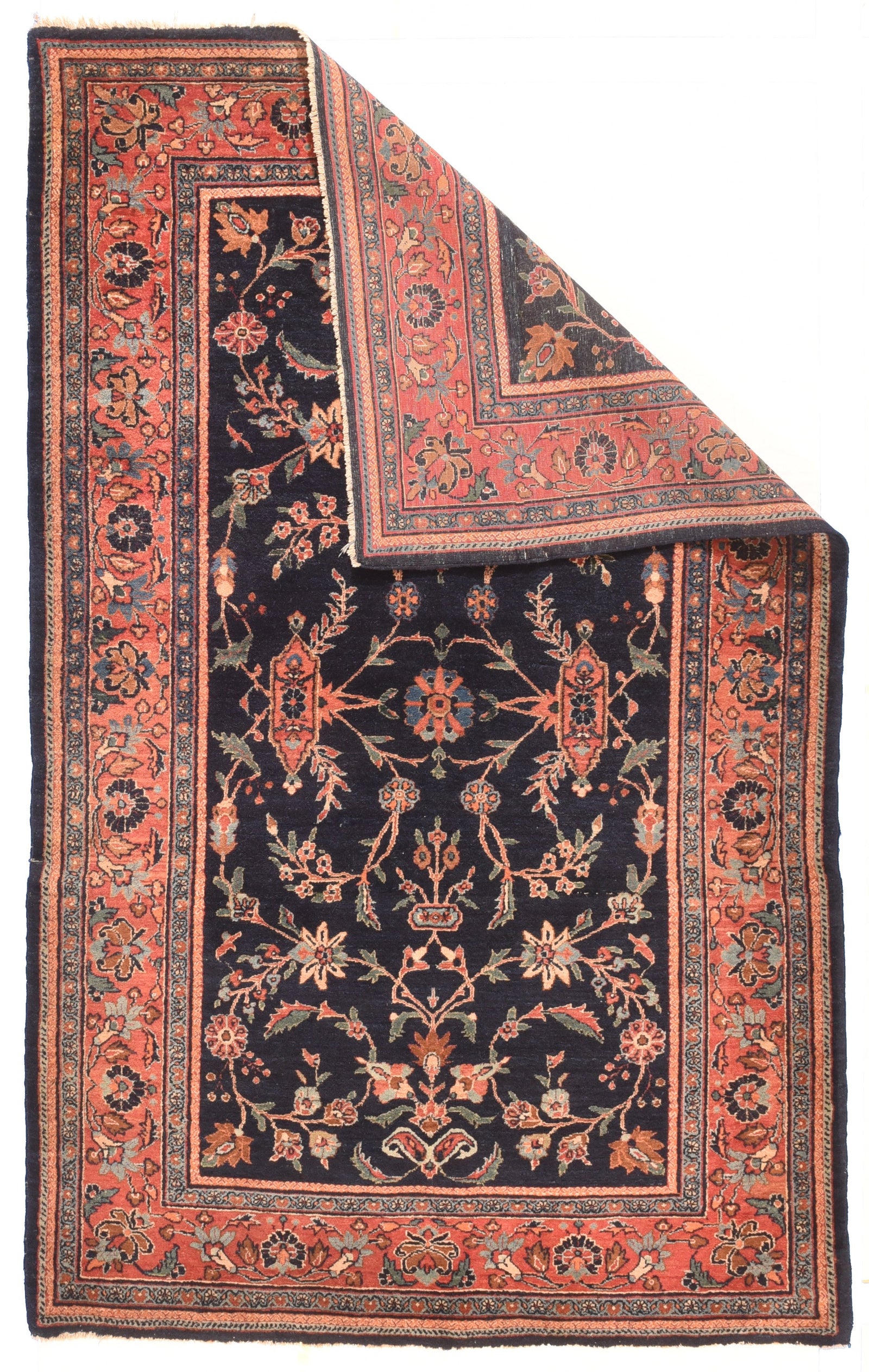 Antique Kurdish Bidjar Rug