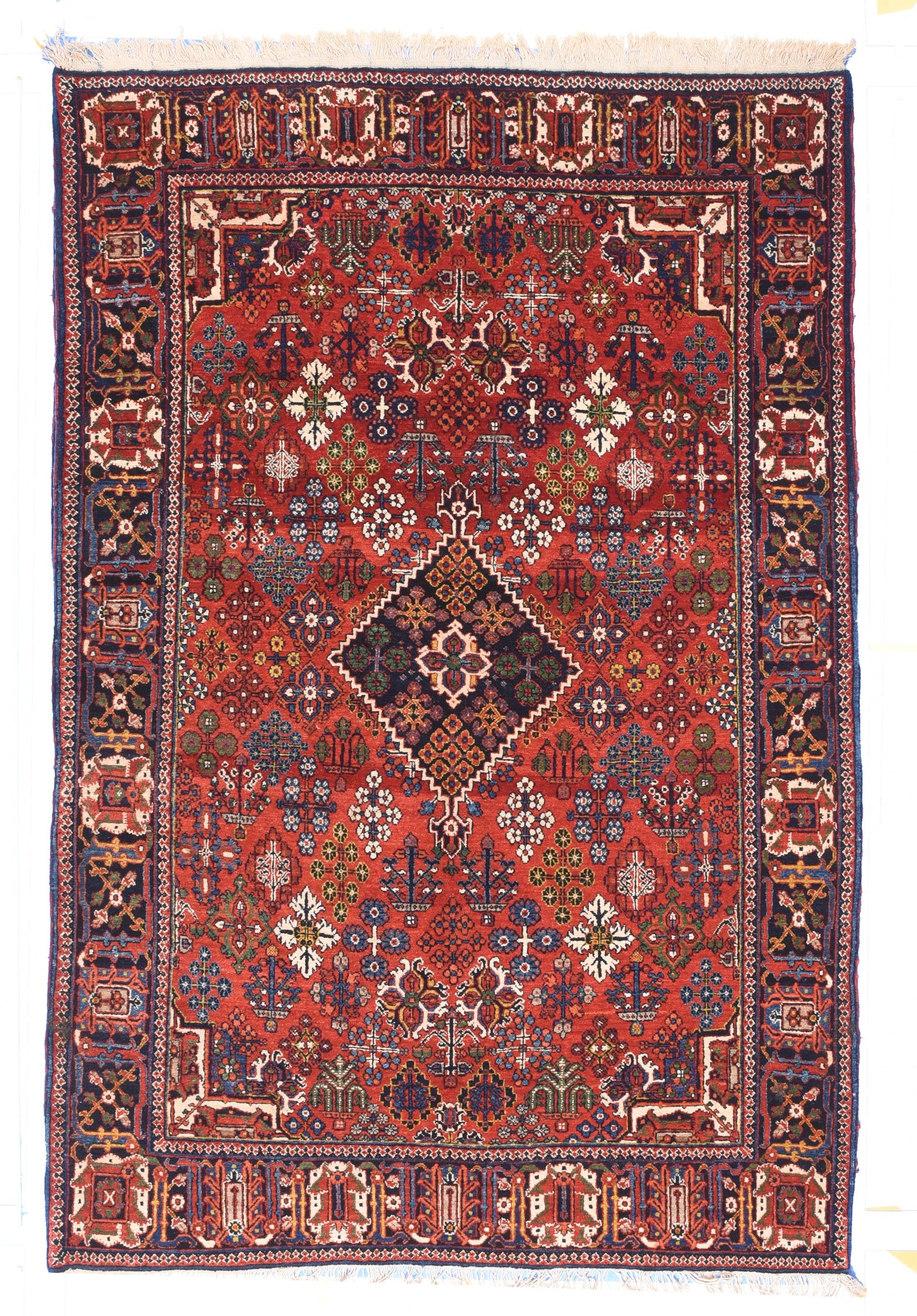 Semi Antique Red Joshagan Persian Area Rug