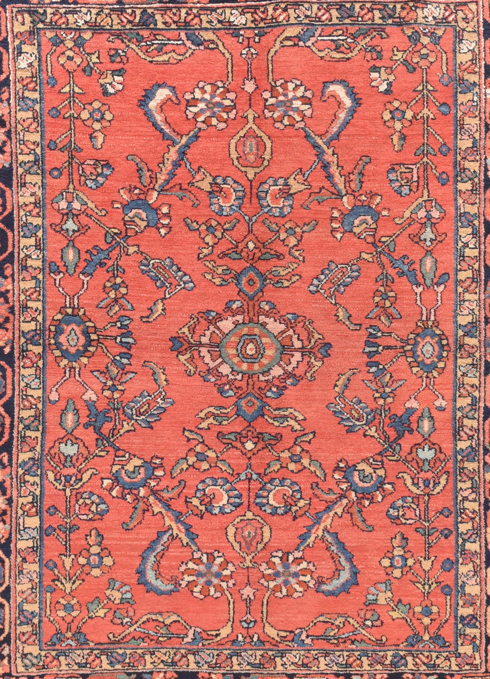 Antique Lillihan Persian Area Rug