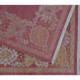 Turkish Oushak Design Hand Woven Wool Rug - 8' X 10'