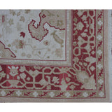 Turkish Oushak Design Hand Woven Wool Rug - 8' X 10'