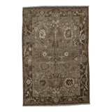 Turkish Oushak Design Hand Woven Wool Rug - 6' X 9