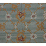 Turkish Oushak Design Hand Woven Wool Rug - 8' X 10'