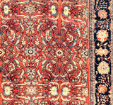 Antique Farahan Sarouk Persian Area Rug