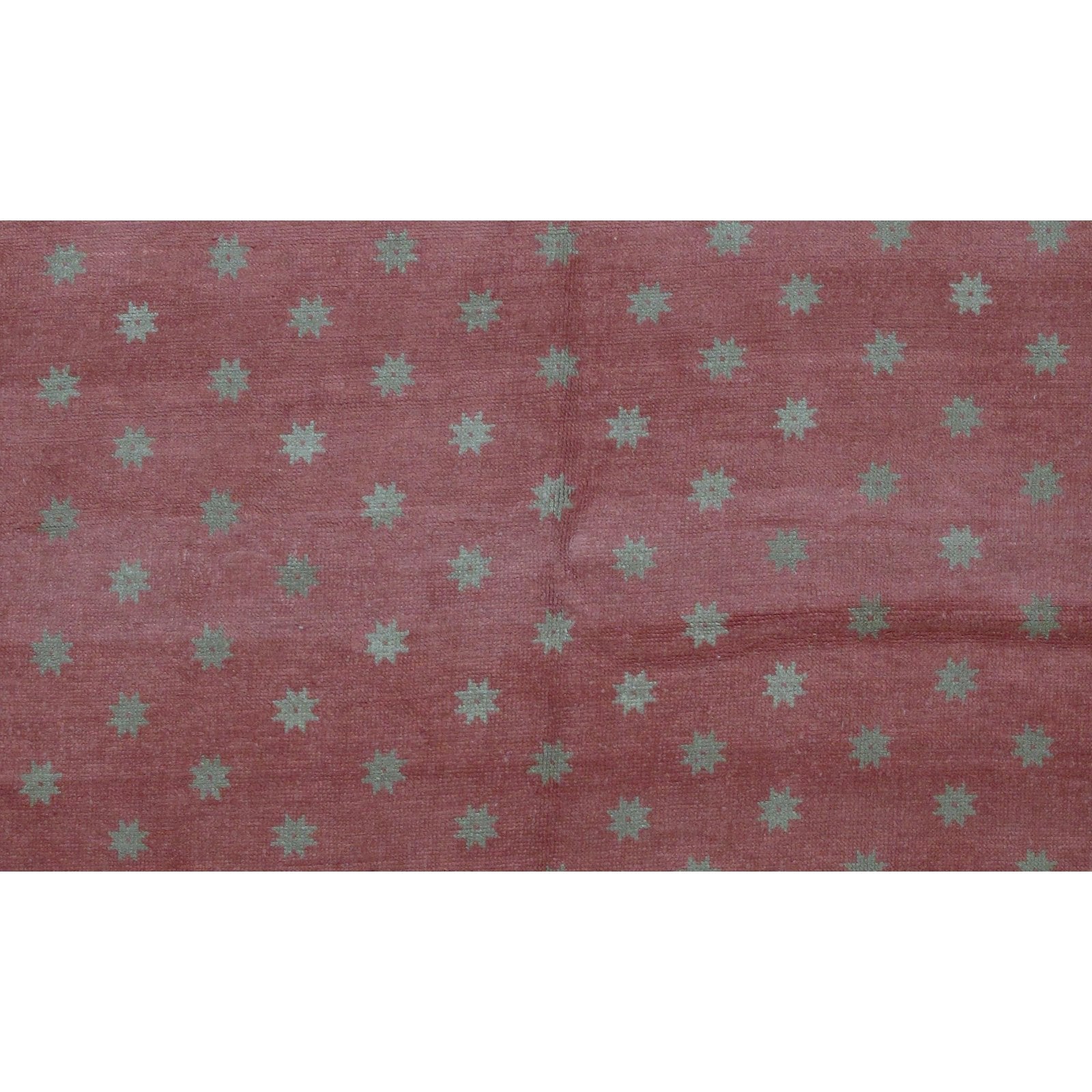 Turkish Oushak Design Hand Woven Wool Rug - 8' X 10'