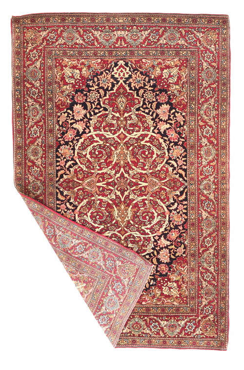 Antique Tehran Persian Area Rug