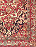 Antique Tehran Persian Area Rug