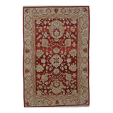 Turkish Oushak Design Hand Woven Wool Rug - 6' X 9'