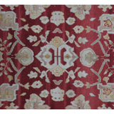 Turkish Oushak Design Hand Woven Wool Rug - 6' X 9'
