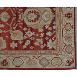 Turkish Oushak Design Hand Woven Wool Rug - 6' X 9'