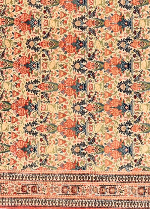 Antique Tehran Persian Area Rug