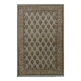 Turkish Oushak Design Hand Woven Wool Rug - 6' X 9'
