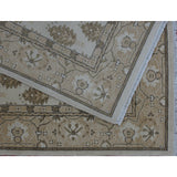 Turkish Oushak Design Hand Woven Wool Rug - 6' X 9'