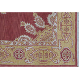 Turkish Oushak Design Hand Woven Wool Rug - 8' X 10