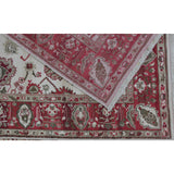 Turkish Oushak Design Hand Woven Wool Rug - 6' X 9'
