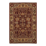 Turkish Oushak Design Hand Woven Wool Rug - 6' X 9'