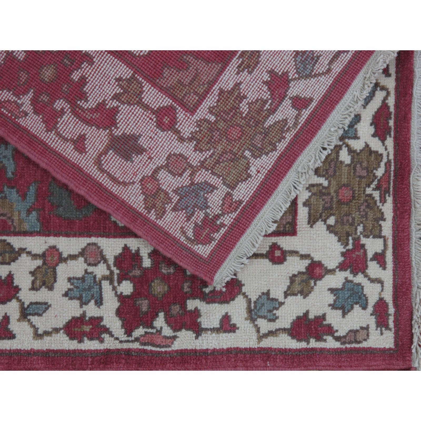 Turkish Oushak Design Hand Woven Wool Rug - 6' X 9'