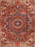 Semi Rust Fine Persian Bakhtiari Area Rug