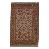 Turkish Oushak Design Hand Woven Wool Rug - 6' X 9'
