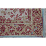 Turkish Oushak Design Hand Woven Wool Rug - 6' X 9'