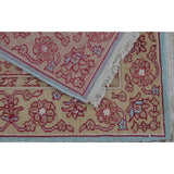 Turkish Oushak Design Hand Woven Wool Rug - 6' X 9'
