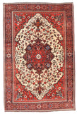 Antique Beige Farahan Sarouk Persian Area Rug