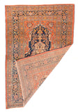 Antique Tabriz Haji Jalili Persian Area Rug