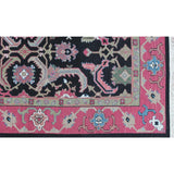 Soumak Design Hand Woven Wool Rug - 6' X 9'