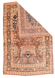 Antique Tabriz Haji Jalili Persian Area Rug