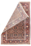 Antique Mohtasham Kashan Persian Area Rug