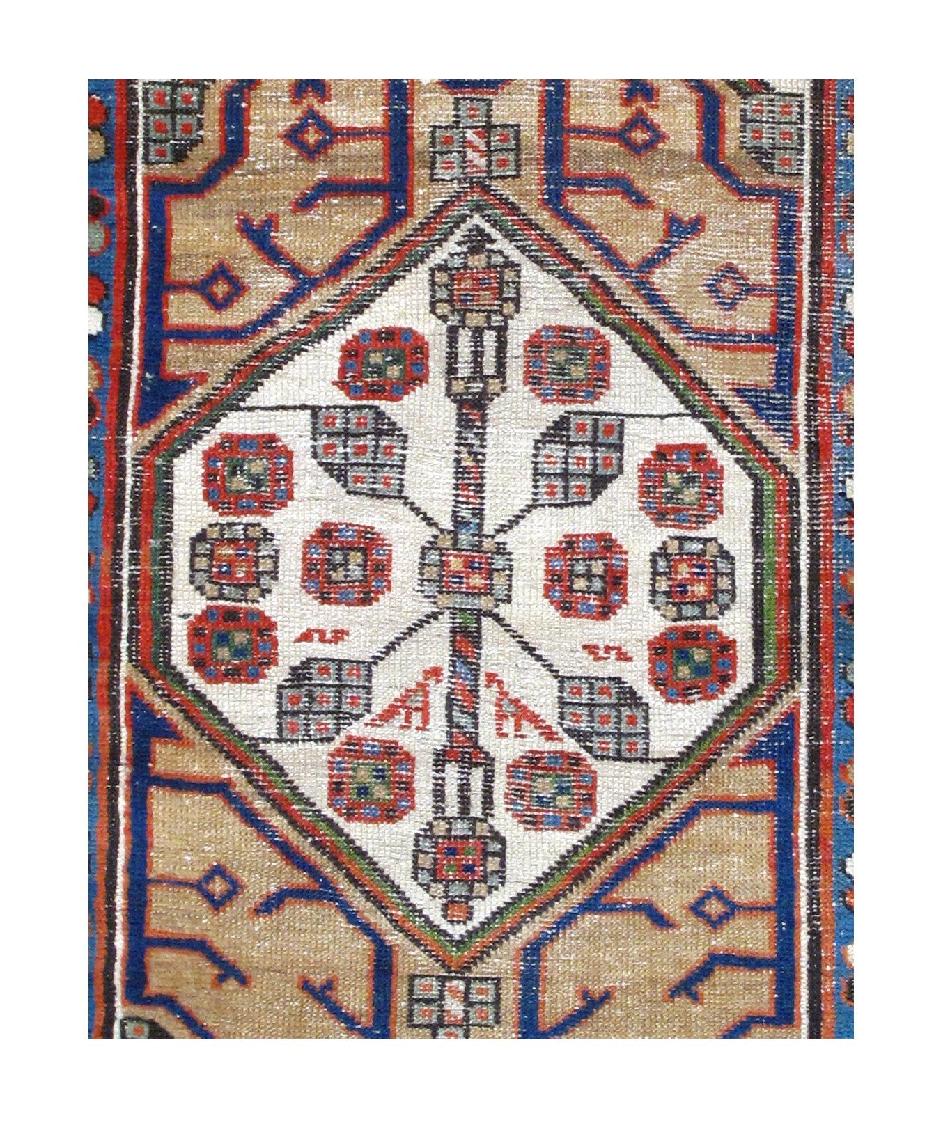 Fine Antique Persian Sarab - one of pair