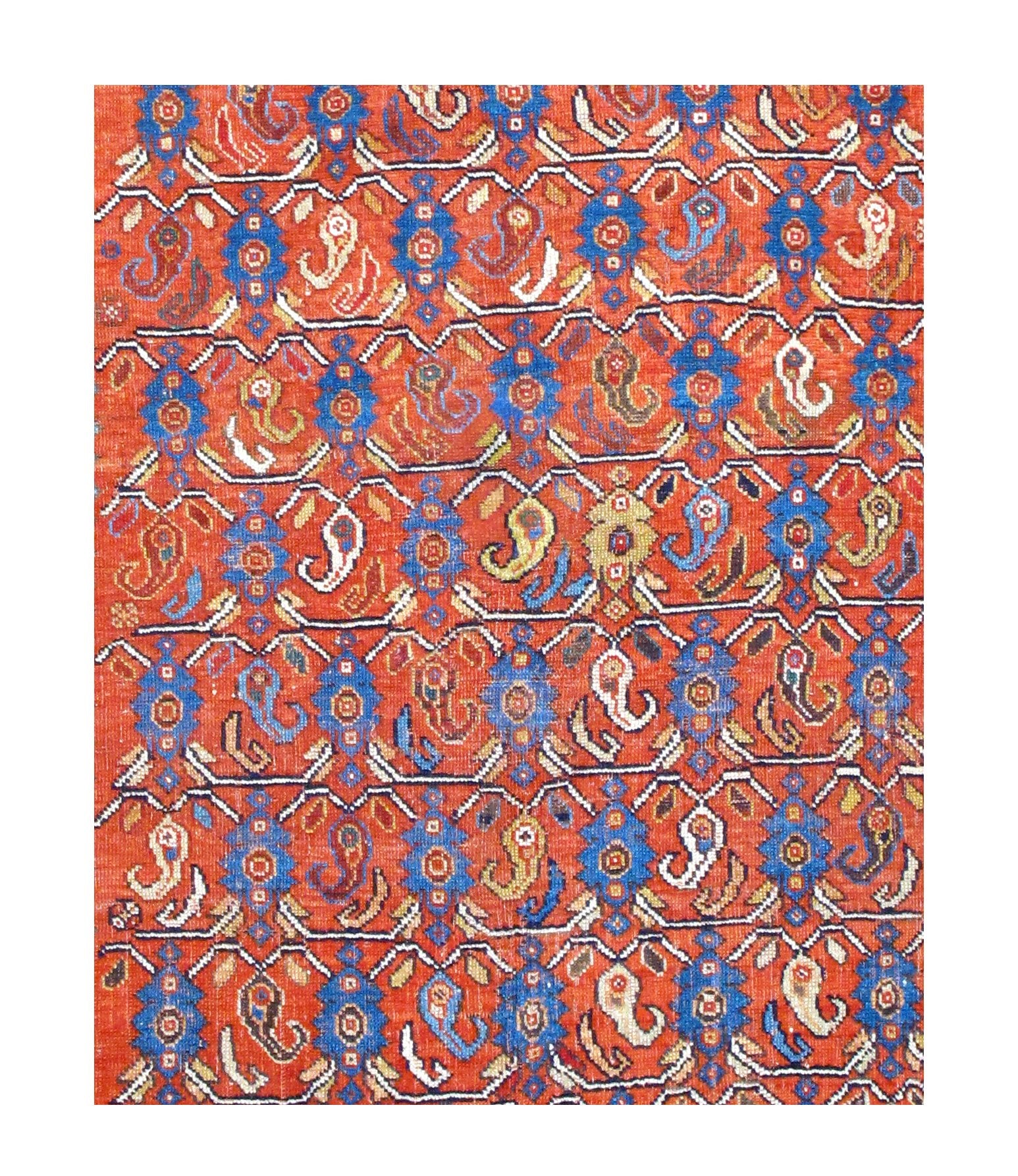 Extremely Fine and Rare Antique Persian Afshar Tribal Rug