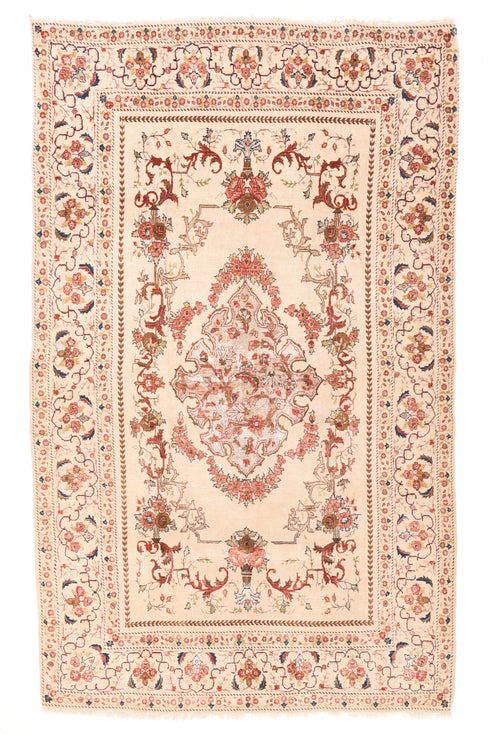 Semi Antique Red Tehran Persian Area Rug