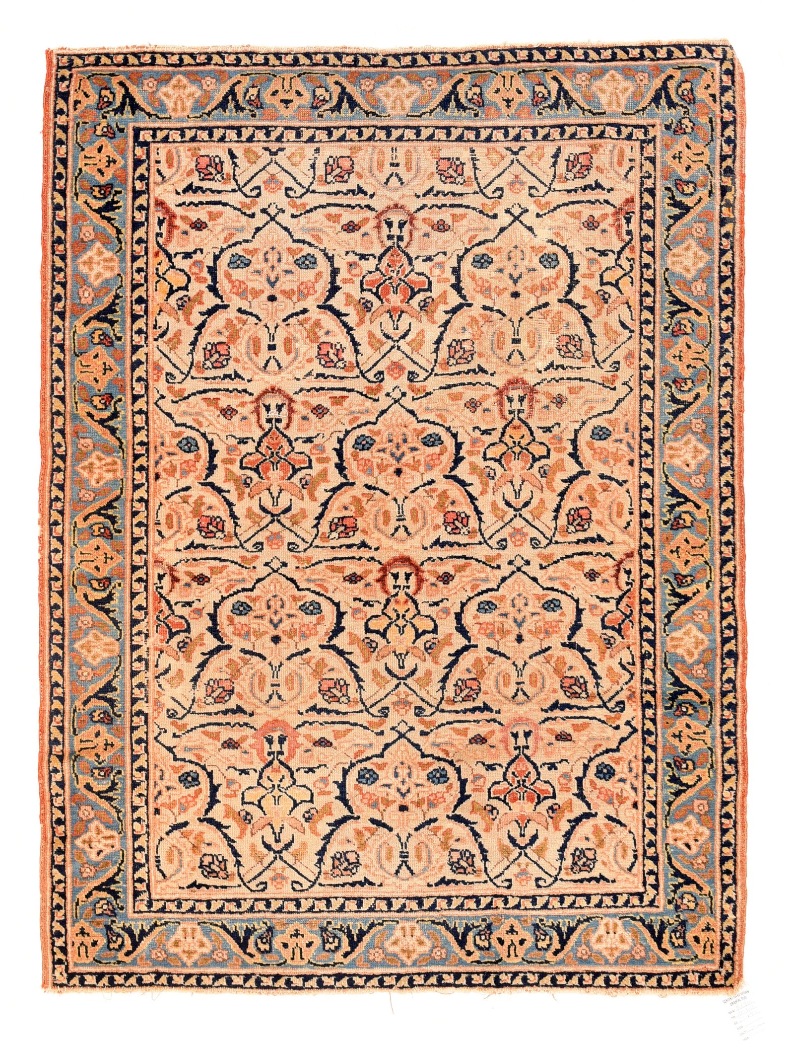 Antique Rust Persian Afshar Area Rug