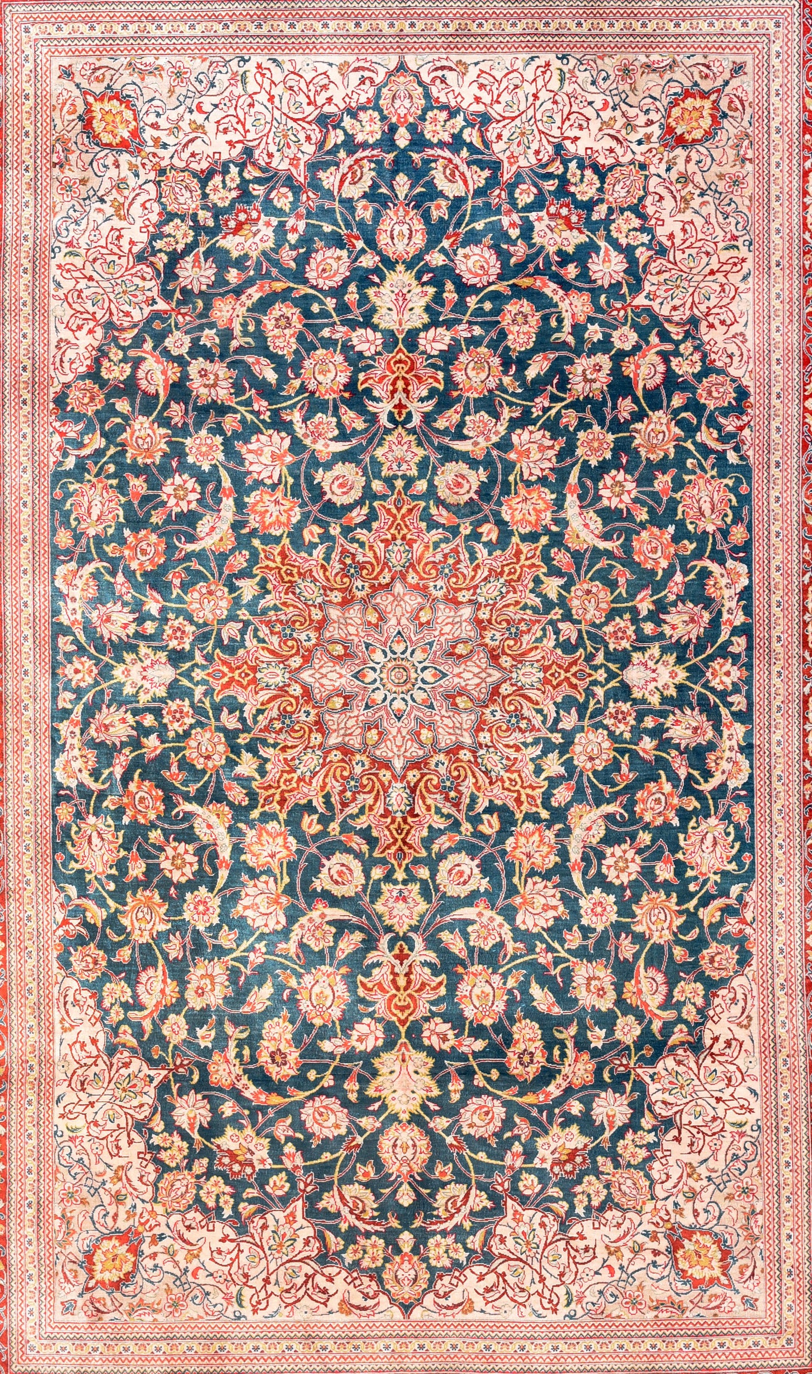 Excellent Qum Persian Area Rug