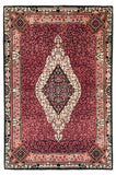 Excellent Red Qum Jamshidi Persian Area Rug