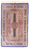 Excellent Red Qum Jamshidi Persian Area Rug