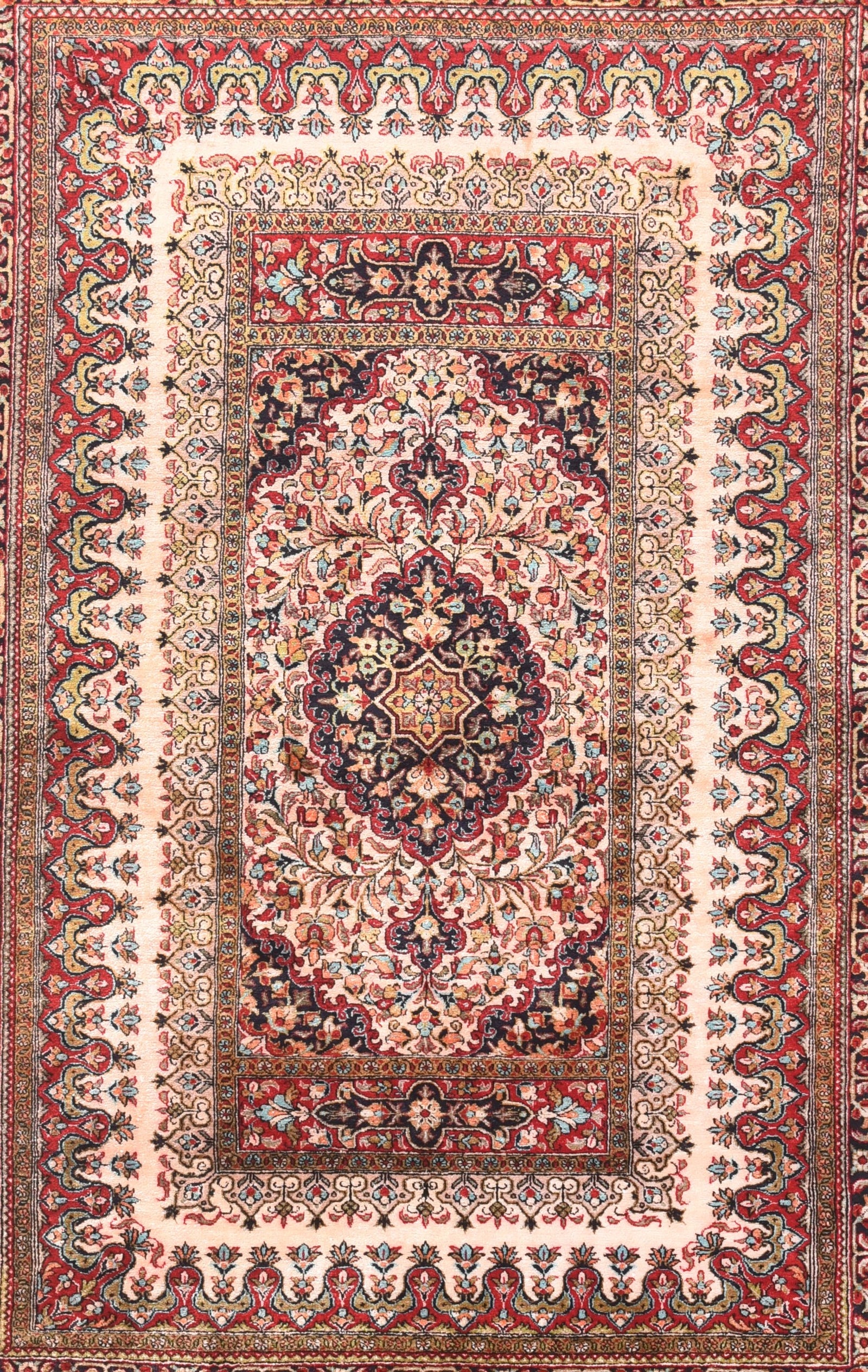 Excellent Qum Persian Area Rug