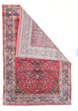 Antique Kashan Persian Area Rug