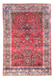 Antique Red Kashan Persian Area Rug