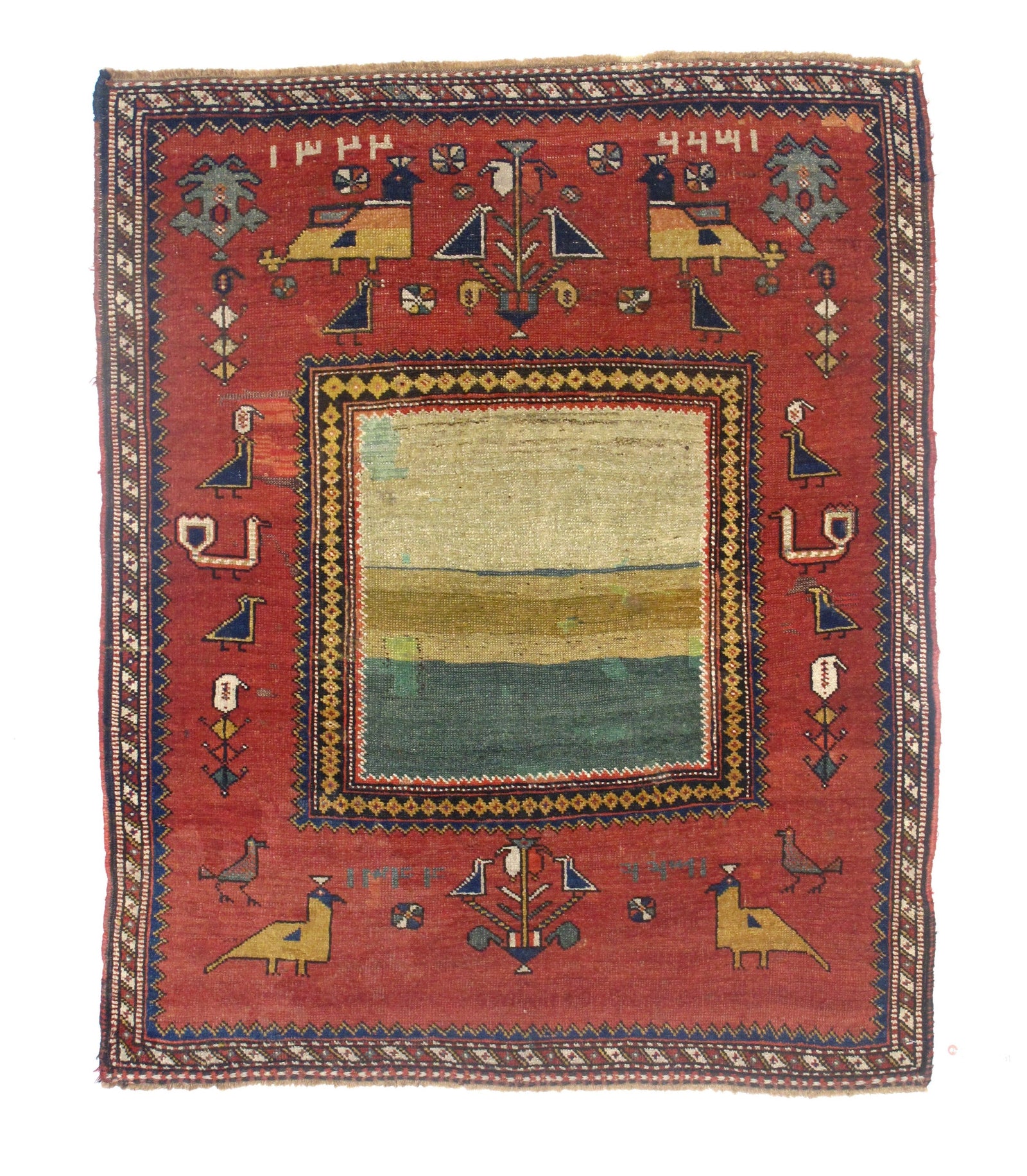 Fine antique Persian Gabbeh Traibal Rug