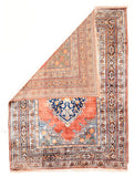 Antique Persian Silk Tabriz Haji Jalili Area Rug