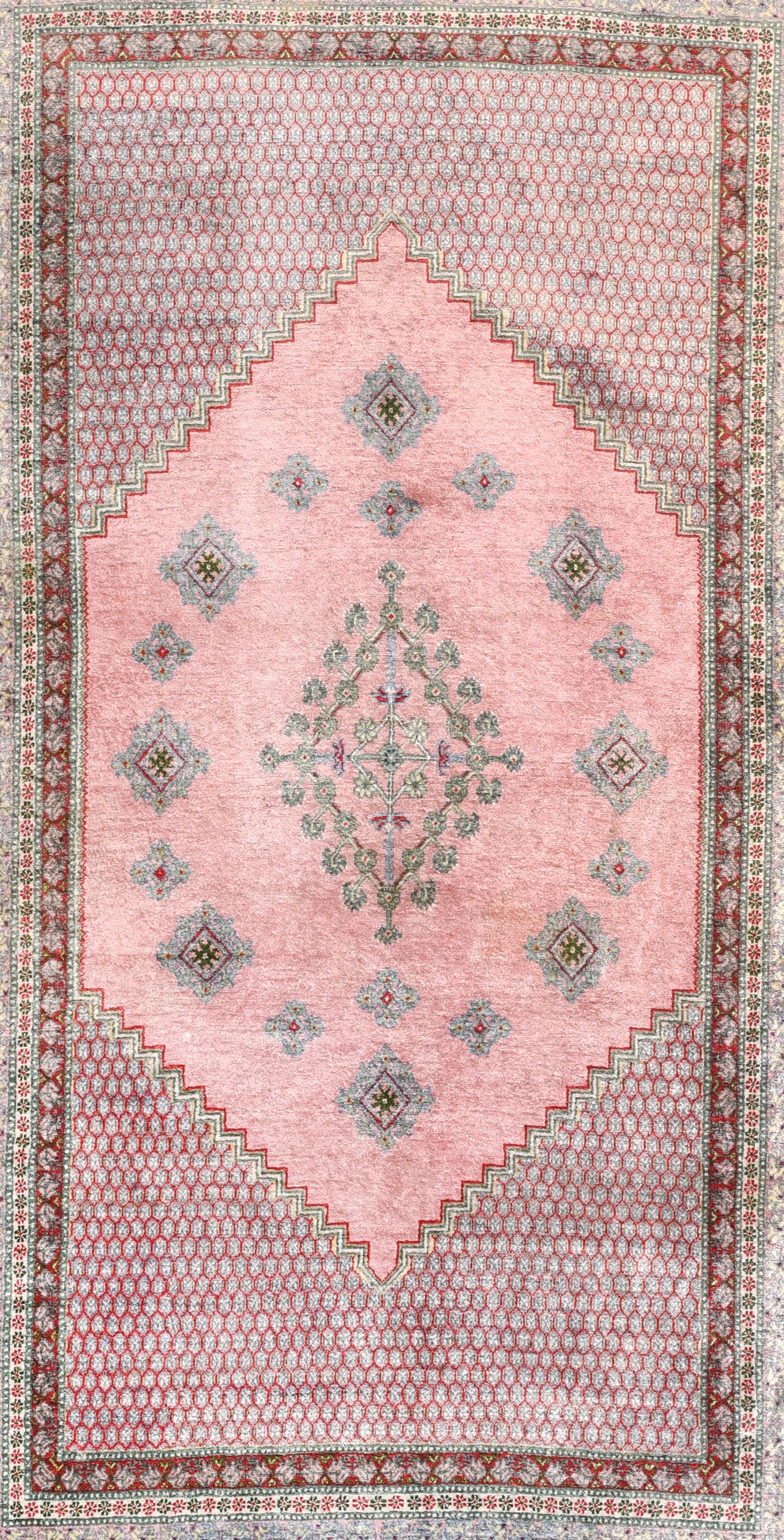Antique Kashmiri Area Rug