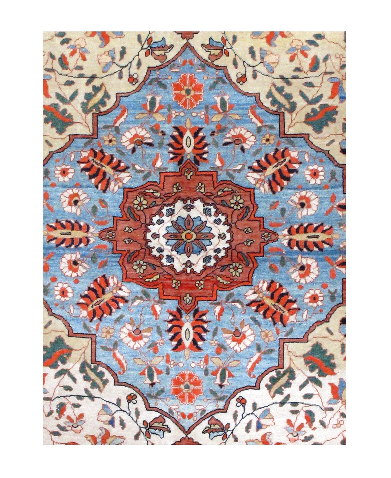 Extremely fine antique persian Mohtasham Kashan
