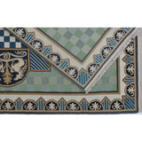 Soumak Design Hand Woven Wool Rug - 6' X 9'
