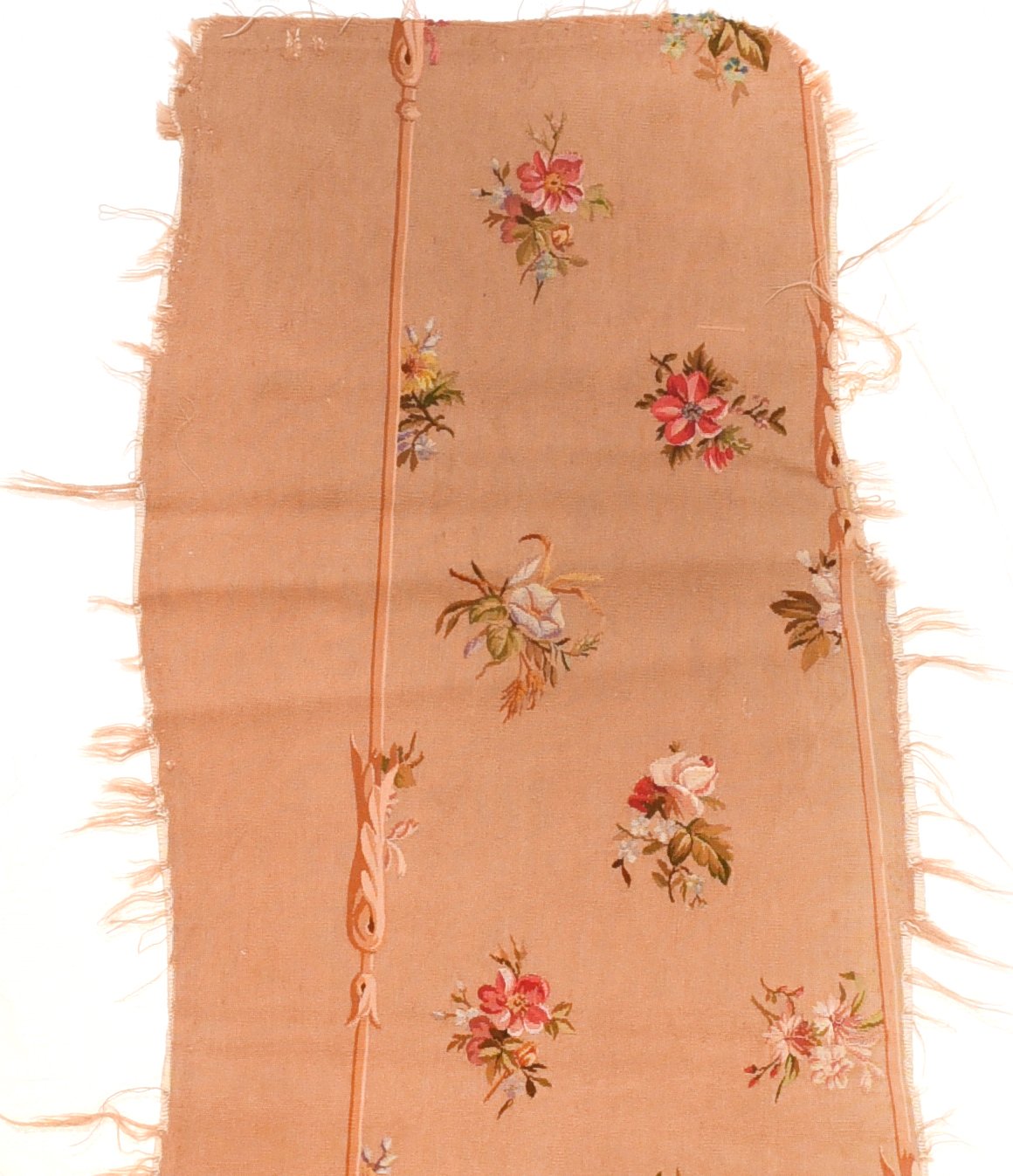 Antique Aubusson French Tapestry Cover Seat