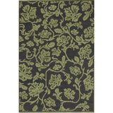 Soumak Design Hand Woven Wool Rug - 6' X 9'